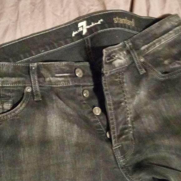 2 pairs of For all mankind Black& Blue "Standard" edition - Picture 2 of 12